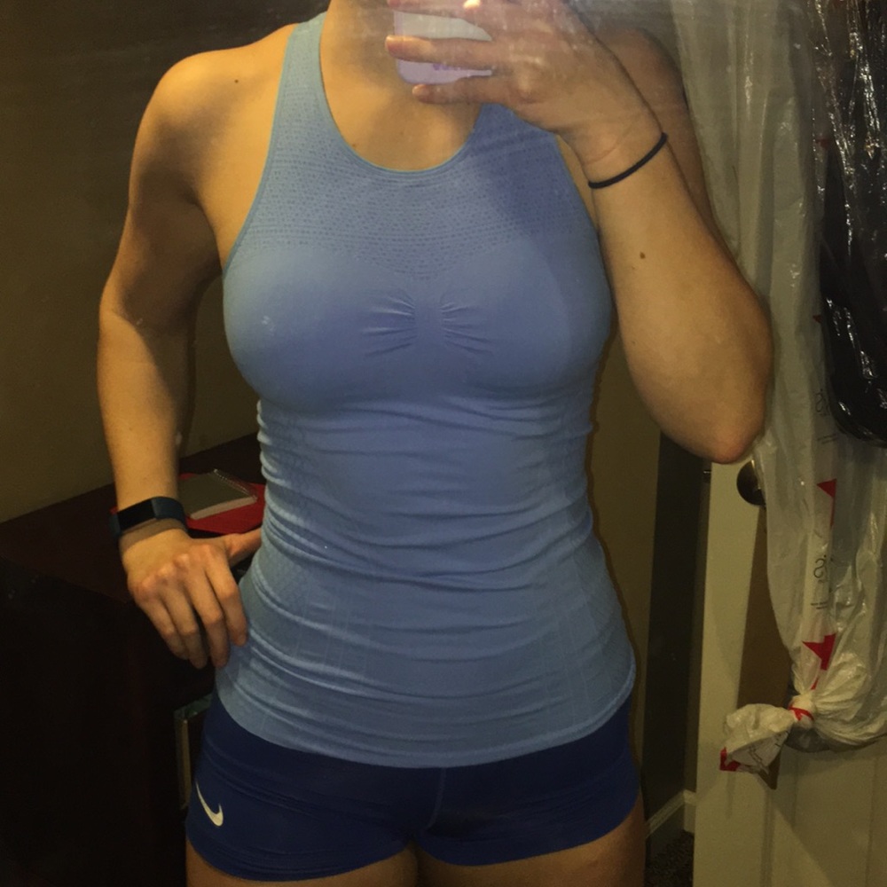 Baby blue Industry workout tank